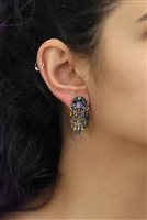 Earrings Ayala Bar Woman Silent Shadows in Metal Alloy Cristallo C2270 - C2270